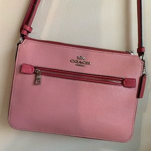 COACH PINK CROSSBODY BAG